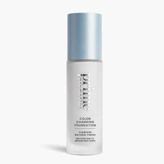 Color Changing Foundation for Mature Women – Instantly Adapts to Your Skin Tone – Buildable Light-to-Medium Coverage – 12-Hour Wear – Natural Dewy Finish – Hypoallergenic