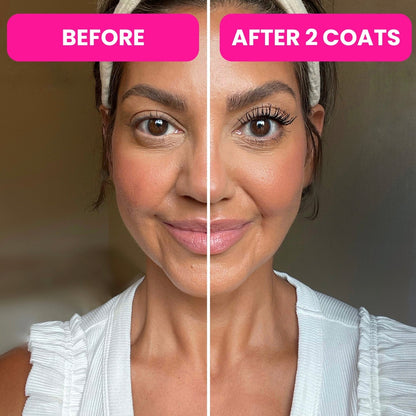 PrimeLash Mascara for Older Women – Volumizing, Incredible Length in 2 Coats – Long-Stay, Zero Clumps, Hypoallergenic (Black)