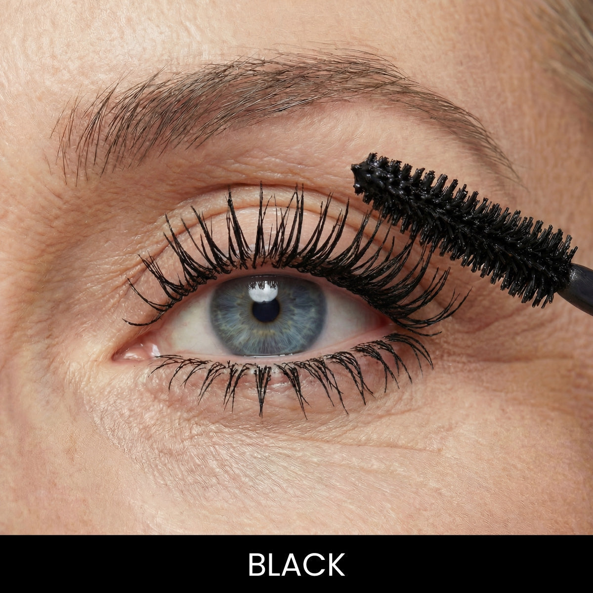 PrimeLash Mascara for Older Women – Volumizing, Incredible Length in 2 Coats – Long-Stay, Zero Clumps, Hypoallergenic (Black)
